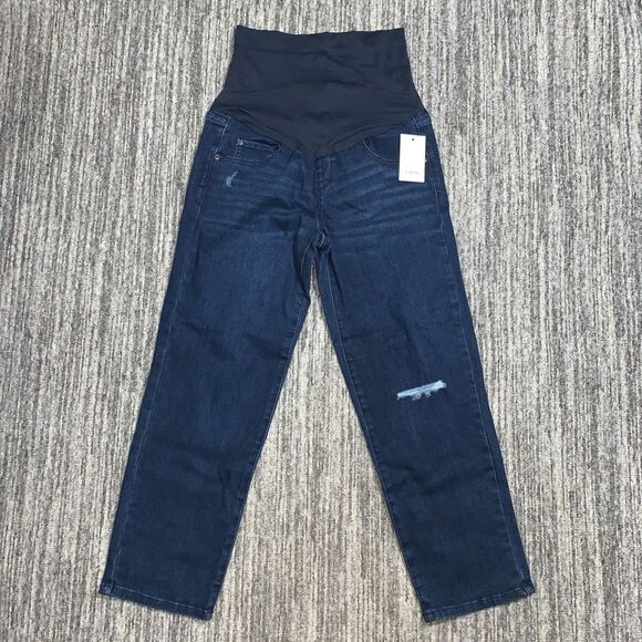 Brand Sonoma Women's Size 4 Maternity‎ Full Coverage Belly Band Jeans Stretch - Picture 1 of 8